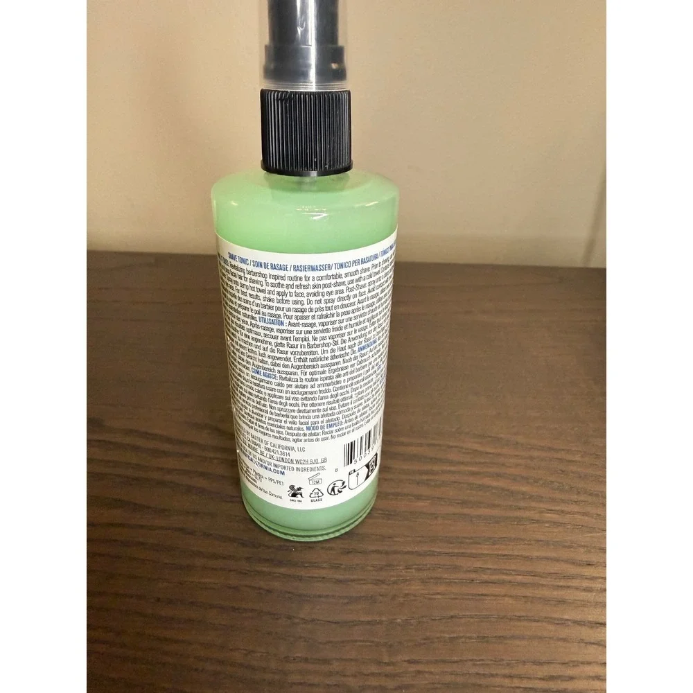 Baxter of California Shave Tonic Pre & Post Shave‎ Care Face Beard Spray 4oz